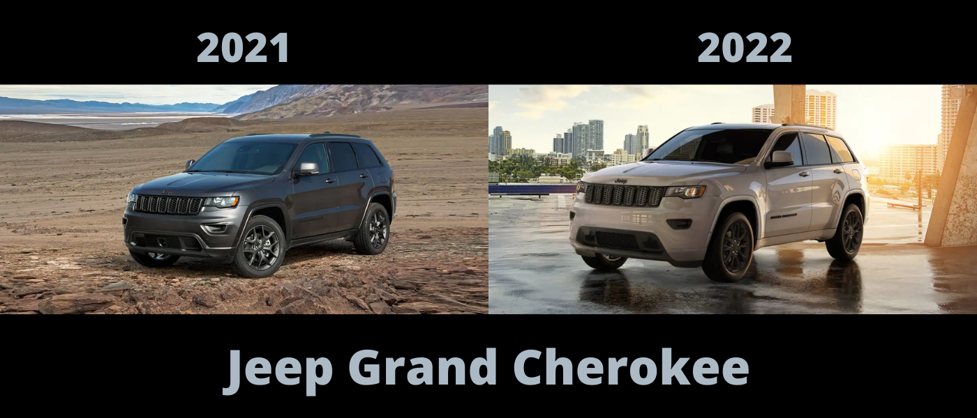 2022 vs. 2021 Jeep Grand Cherokee